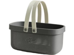 Topbathy En Plástico Color Gris Para Baño, Ahorra Espacio