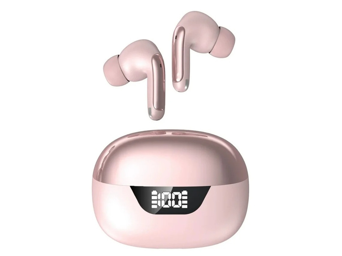 Auriculares Inalámbricos Yizhood Con Bluetooth, Led, Para Ejercicios Acuáticos, Color Rosa