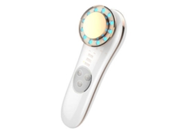 Masajeador facial 7 en 1 con luz LED azul y roja que reafirma y tensa la piel, elimina arrugas y ojeras Yemaesre