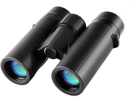 Prismáticos para Niños y Adultos Prismáticos Compactos Ligeros 10X22 para Observación de Aves Caza Senderismo, Azul-Azul