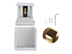 Lámpara de pared LED ajustable 2026, 3,9 pulgadas, 7 W, 85 V, 265 V, económica y ecológica, de aluminio, para interiores y exteriores.