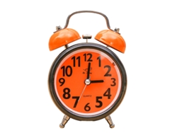 Despertador pequeño de 3 pulgadas, alarma alta para dormilones, reloj con campanas Kofihety