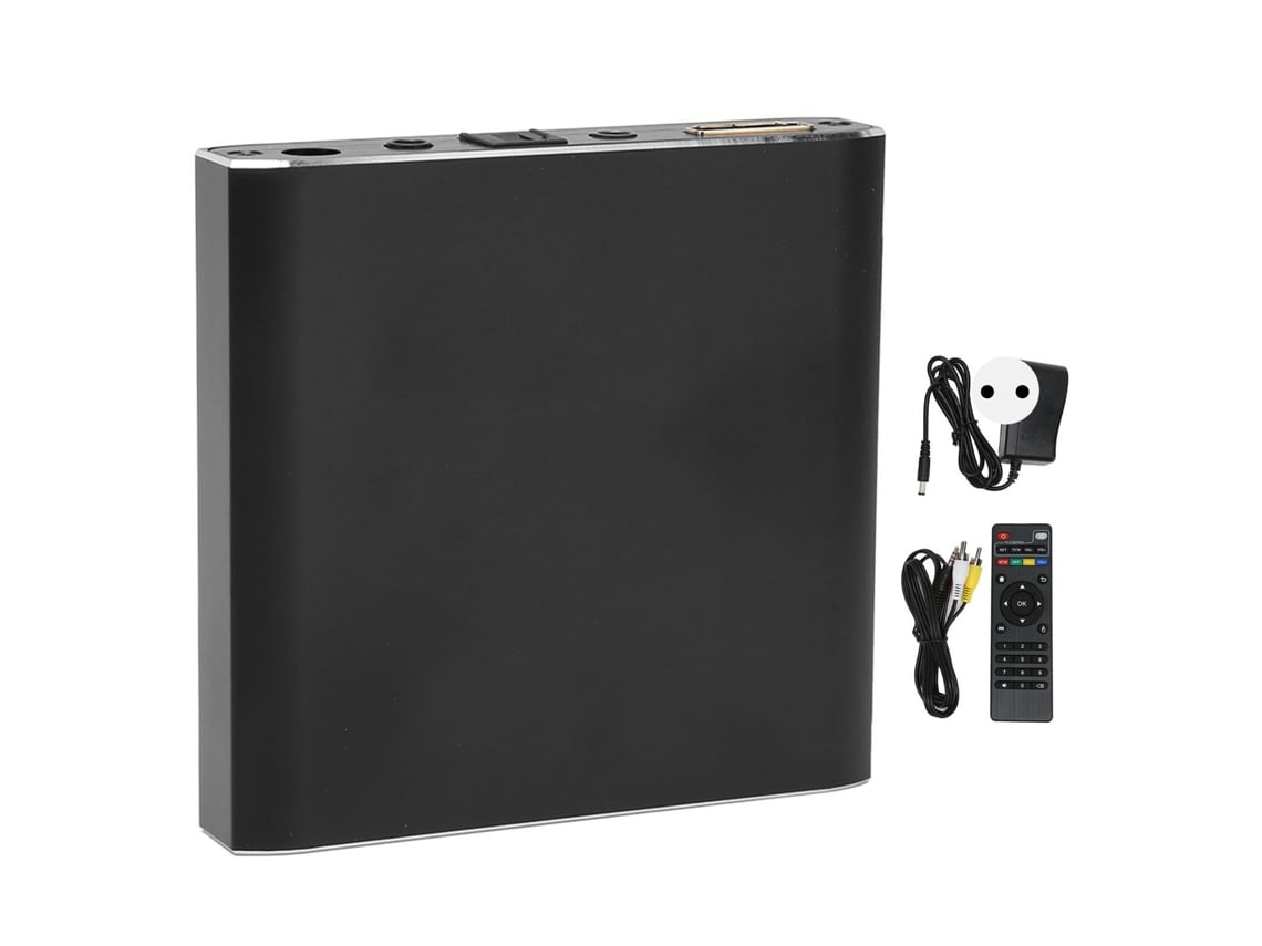 Reproductor Multimedia Mini Hd 4k Uhd A 30 Fps Con Interfaz Hdmi, Reproducción En Bucle Y Reproducción Automática.