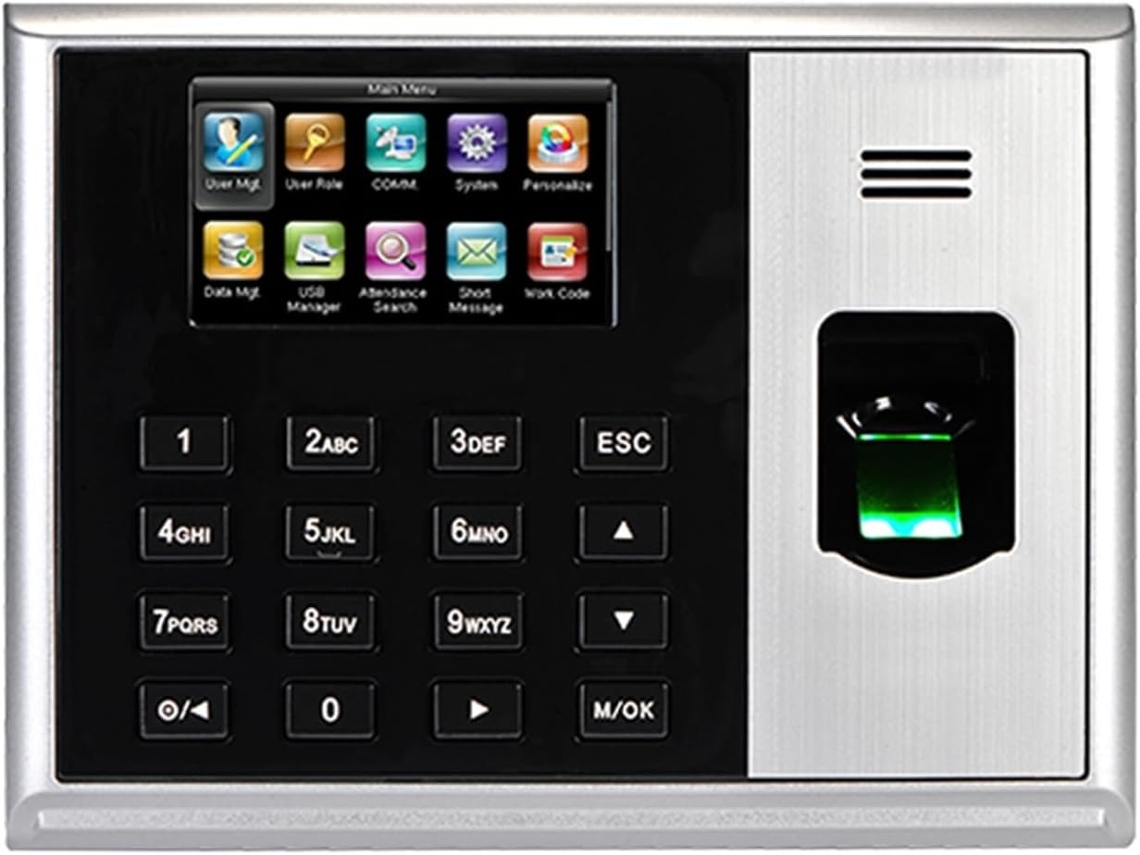 Reloj De Fichaje Para Empleados De Pequeñas Empresas. Sistema Biométrico Linux.