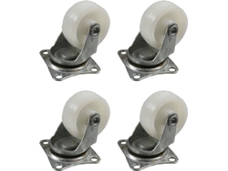 Set 4 Ruedas EDM 32Mm Blanco