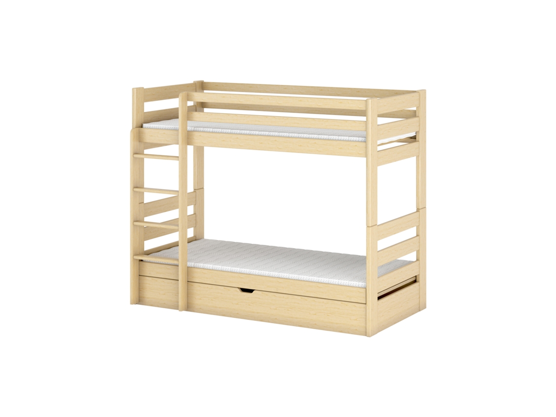 Litera FURNLUX Aya (Beige, Madera Maciza - 98X208X145 Cm / 90X200 Cm)