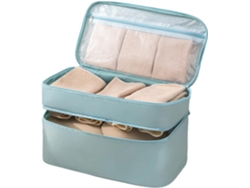 Bolsa De Almacenamiento Multicapa Compacta Para Ropa Interior Con Diseño Resistente Al Agua Y Protección.