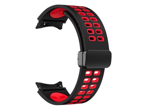 Correa de Silicona hebilla de liberación rápida bicolor para Samsung Galaxy Watch 4 40mm/44mm/Watch 4 Classic 42mm/46mm/Watch 5 40mm/44mm/Watch 5 P...