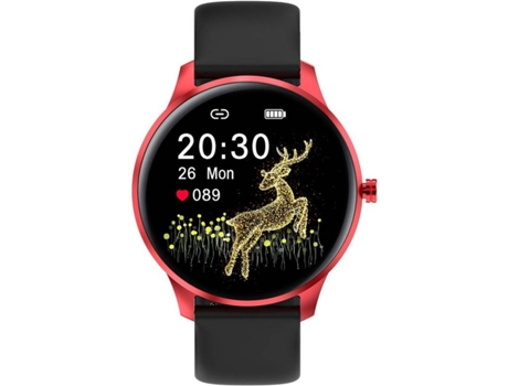 Smartwatch OHPA LW29 Negro y Rojo