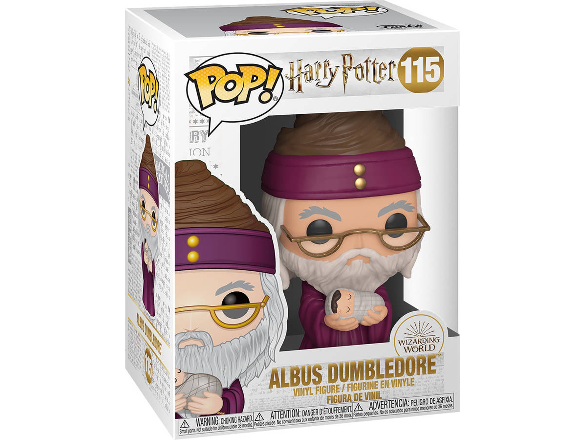Figura Funko POP Hp: Hp- Dumbledore W/Baby Harry