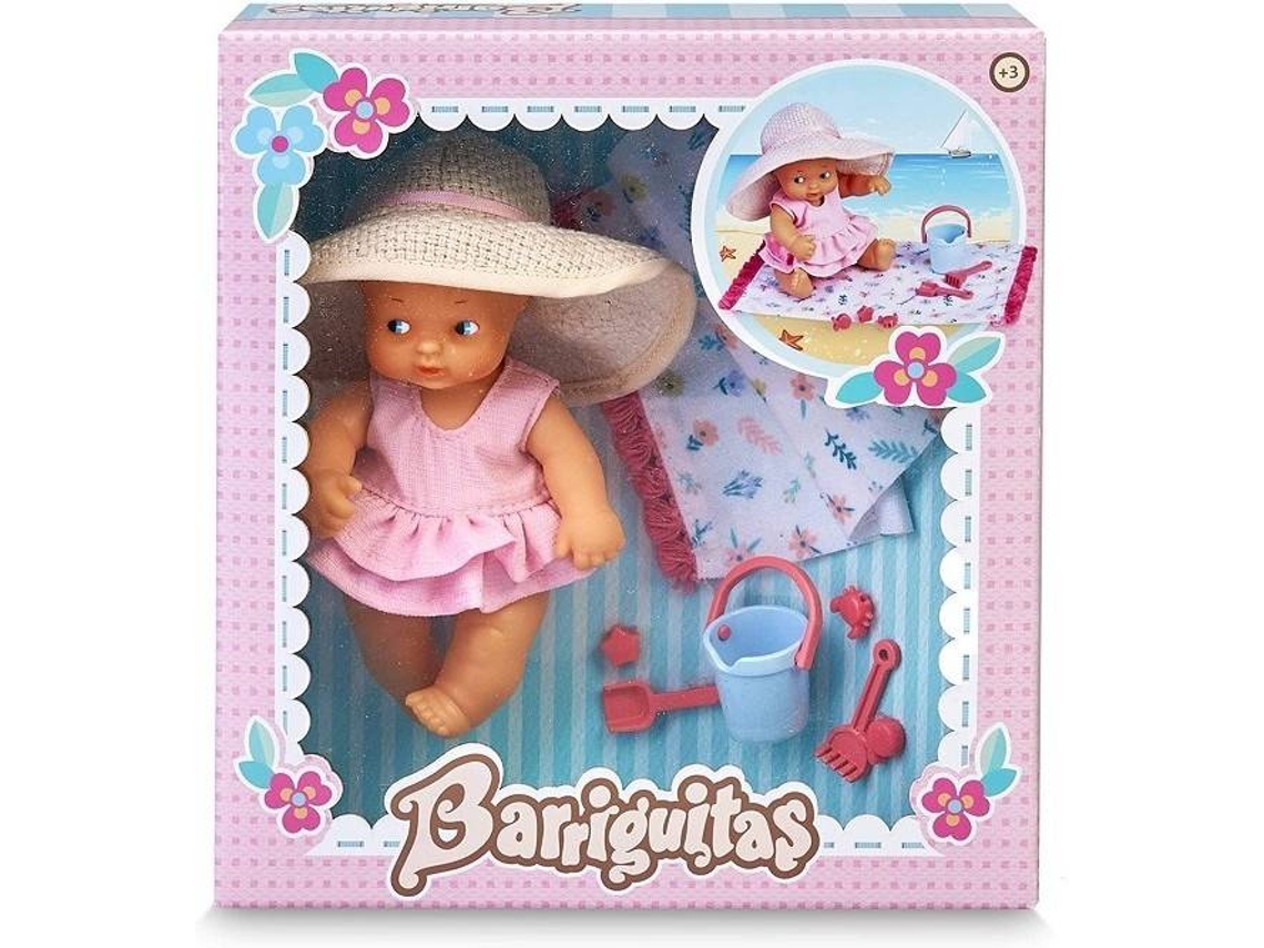 Barriguitas FAMOSA Bebé con accesorios de playa (Edad Mínima: 3 años)