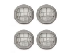 4 piezas compatibles con el filtro Hepa de aspiradora Lexy Vc-s1023
