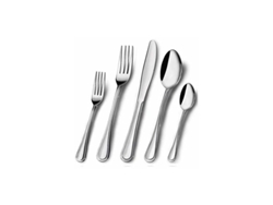 MEOIRUERY Juego de Cubiertos de Acero Inoxidable 410, Cubiertos para Filete, Juego de 5 Piezas