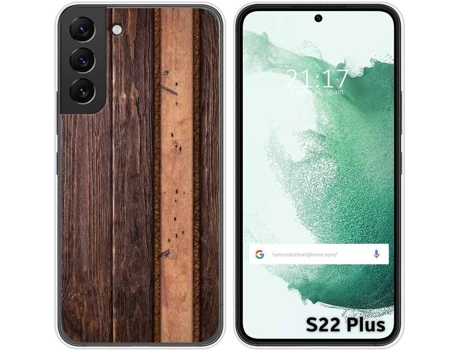 Carcasa Samsung Galaxy S22 Plus 5G TUMUNDOSMARTPHONE Dibujos Madera 05 Multicolor