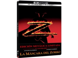 Blu Ray The Mask Of Zorro 1998 4K Ultra Hd Steelbook - La Máscara Del Zorro