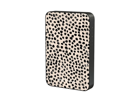 Powerbank BURGA MagSafe 5.000 mAh (Almond Latte/Gris)