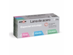 Lana acero 2xfina 2xmedia ,2xgruesa c-6x25gr.