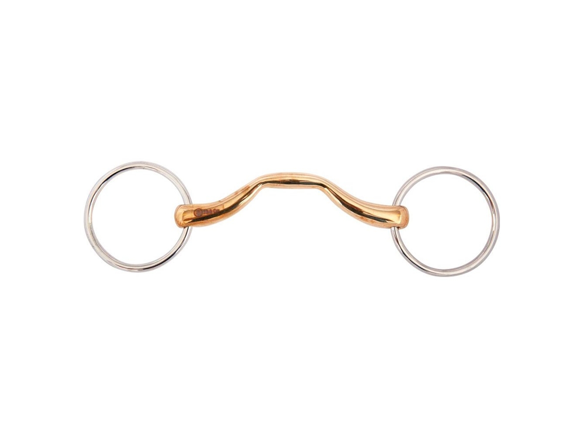 Brigadeiro de Boca Mullen Arco Alto Soft Contact 16 Mm Argolas 65 Mm Brigadeiro Dourado 12.5 Cmbr