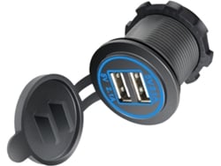 Cargador USB 12V/24V, enchufe de 2.1A, doble salida, ligero Jortmrd