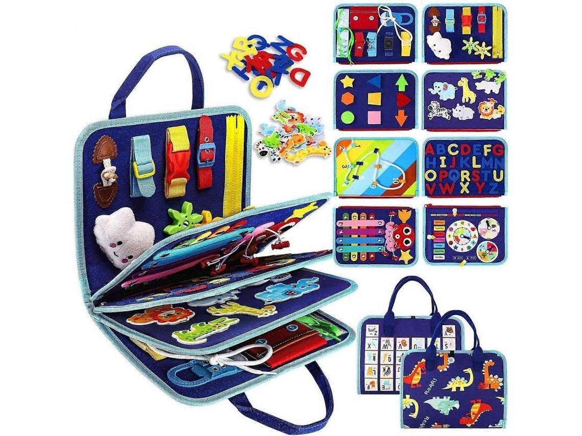 Tablero De Aprendizaje De Fieltro Para Niños, Juguete Educativo, Tablero De Actividades Para Niños, Práctica Práctica.