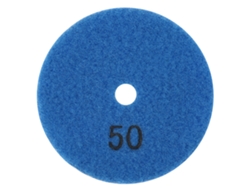 Disco De Pulido De Diamante De 3 Pulgadas Para Granito Y Mármol, Papel De Lija Húmedo, Grano 50.