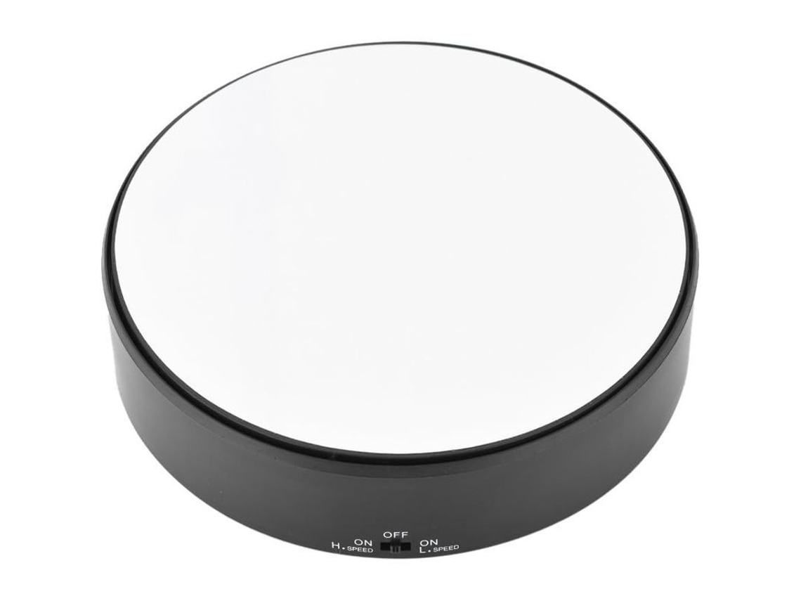 Soporte Giratorio De 360° Para Exhibición De Joyas, Plato Redondo Eléctrico Con Velocidad Ajustable Para Joyas, Relojes Y Cosméticos.