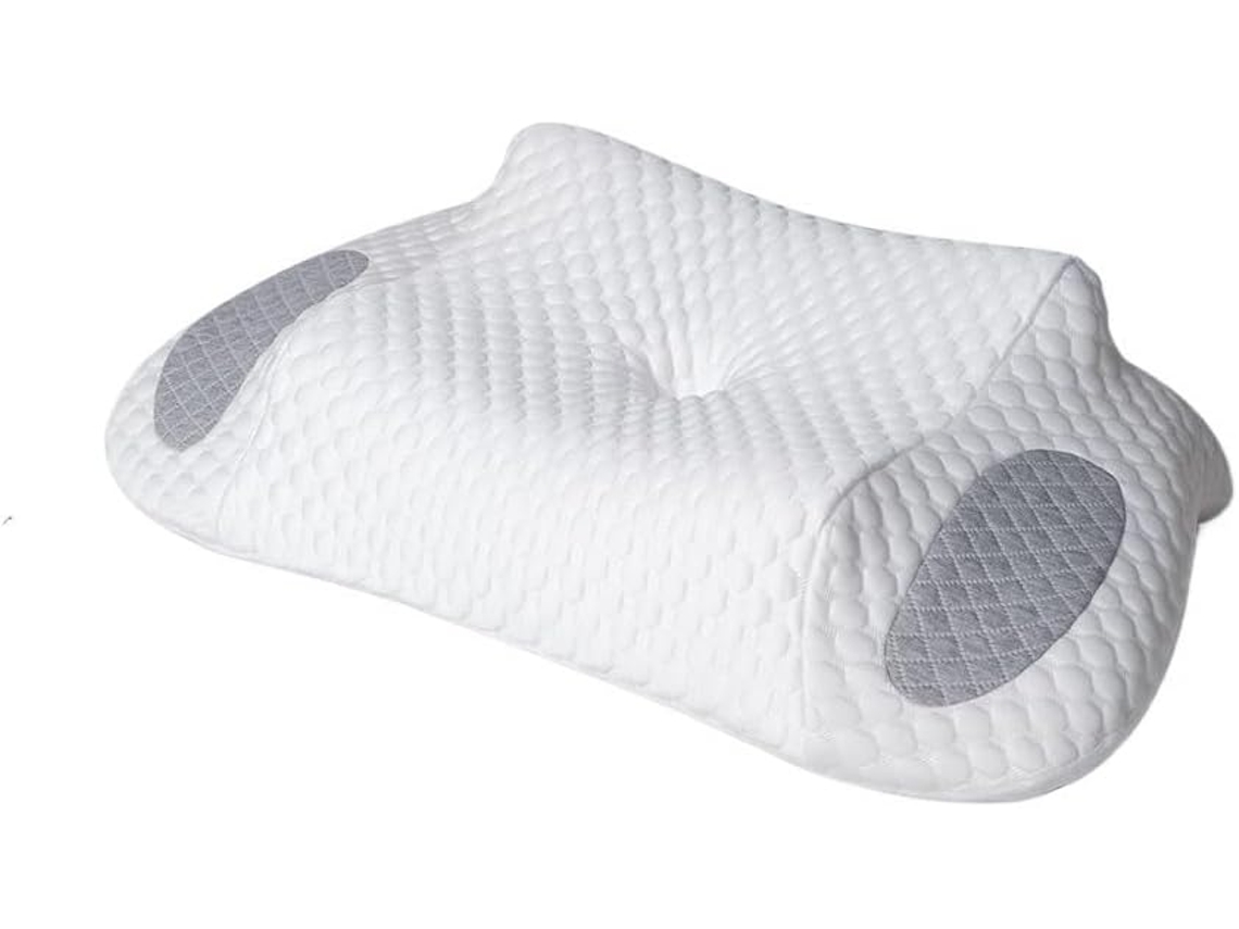 Almohada Cervical De Espuma Viscoelástica Ergonómica Para Aliviar El Dolor De Cuello (ice Silk) Cuich