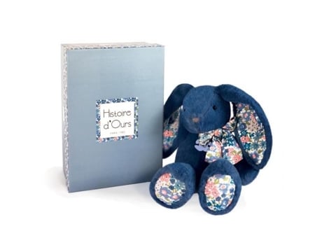 HISTOIRE D'OURS Juguete Suave de Conejo Rosa 25 Cm Amigos Tiernos