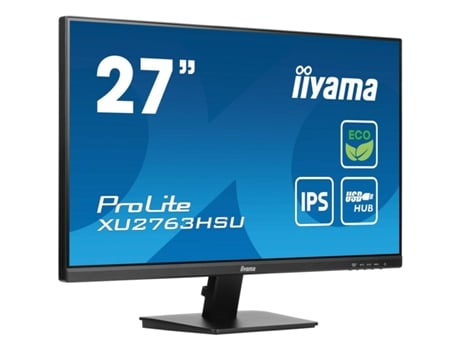 Monitor Gaming IIYAMA XU2763HSU-B1 (Negro - Full HD - LED - IPS - AMD FreeSync - Flicker free - 27" - 3 ms)