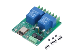 Módulo De Relé Wifi De 2 Canales 30a Esp8266 Esp-12f Placa De Desarrollo Interruptor Cc 7-28v/5v