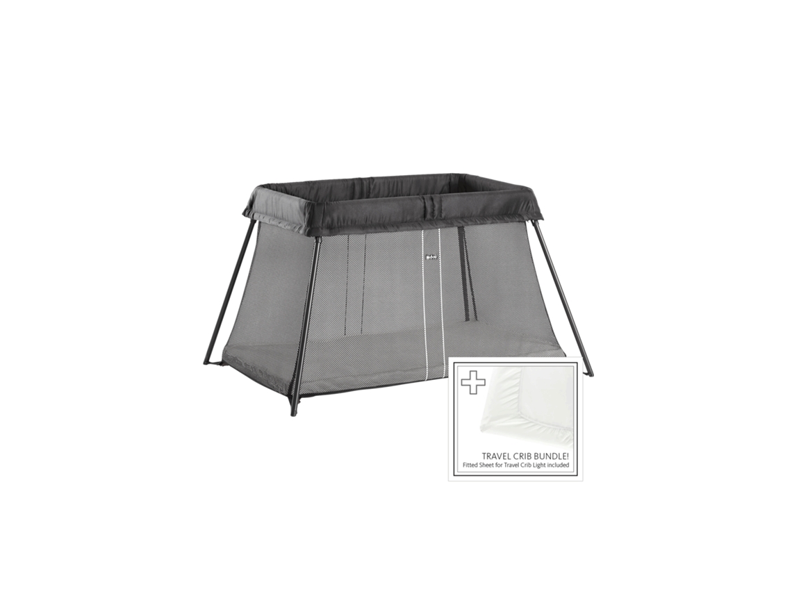 Paquete de Luz para Cuna de Viaje BABYBJÖRN Negro BABYBJÖRN Funda de Colchón