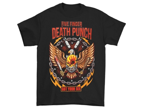 Camiseta ROCKINSTONE Five Finger Death Punch Eagle Punch (M)