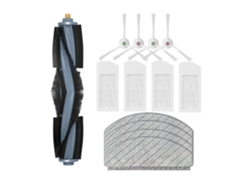 Substituição para ecovacs deebot t10 plus escova principal escova lateral pano esfregão