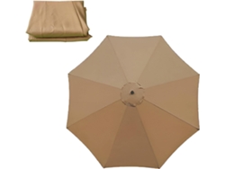 Toldo De Repuesto Poliéster Sombrilla Jardín, Plegable