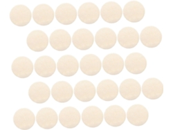 50pièces Disques Exfoliants Pour Visage Luffa Nytoyants Naturels Éliminer Les Peaux Mortes Hombres