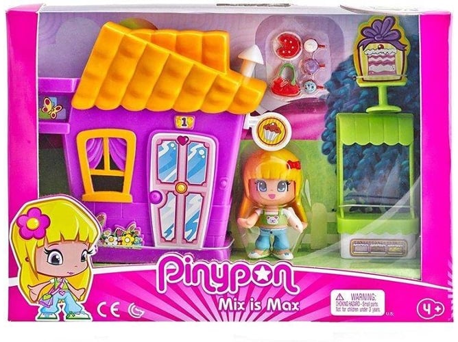 Conjunto de Jugar FAMOSA Pinypon mini casitas