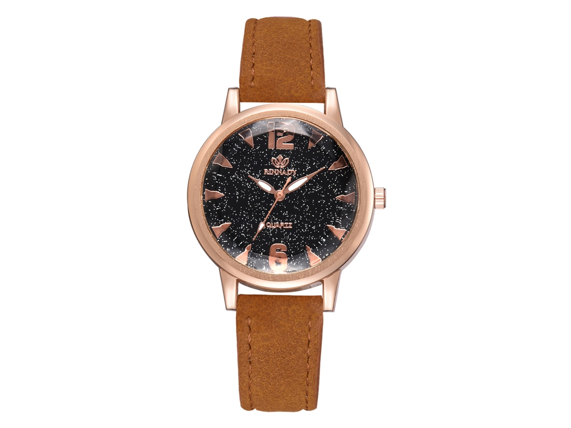 Reloj De Pulsera Lvpai Para Mujer De Acero Inoxidable Con Brazalete Fino Y Esfera Redonda Blanca (oro Rosa)
