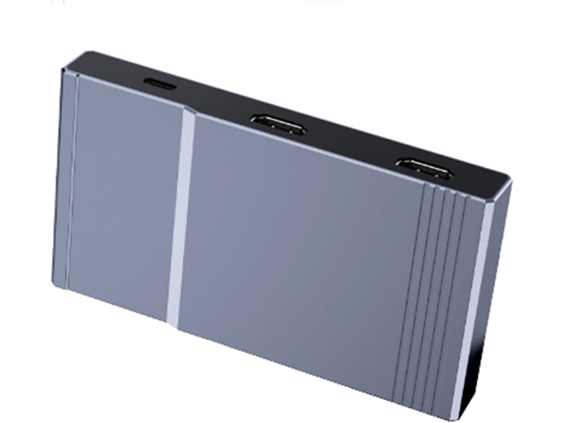 Capturadora De Vídeo 4k A 60 Hz Para Hdtv A Usb C, Tarjeta De Captura Para Pc, Cámara De Ordenador Y Transmisión En Directo.