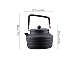 Hervidor Portátil De 1,3 Litros Para Camping, Ideal Para Té Y Café, Senderismo Y Picnics.