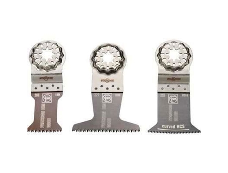 Juego de Hojas de Sierra Especiales para Madera E-Cut Starlock 3 Piezas FEIN 35222967080