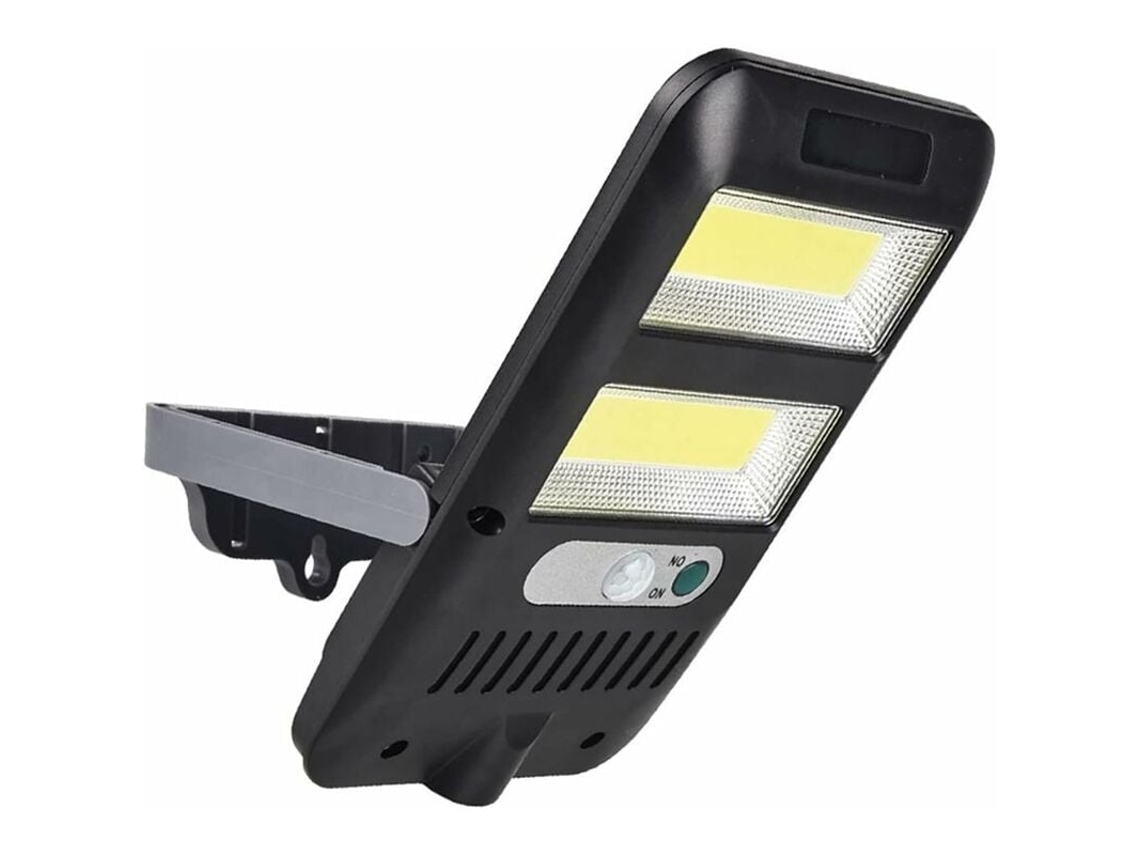 Lámpara Solar Cob Led Sensor Movimiento Impermeable Jardines Vallas Garajes Iluminación Exterior Ip65