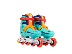 Patines Línea OLSSON LITE MAX - Turquesa Talla Ajustable (28-31) Rodamiento 608Z