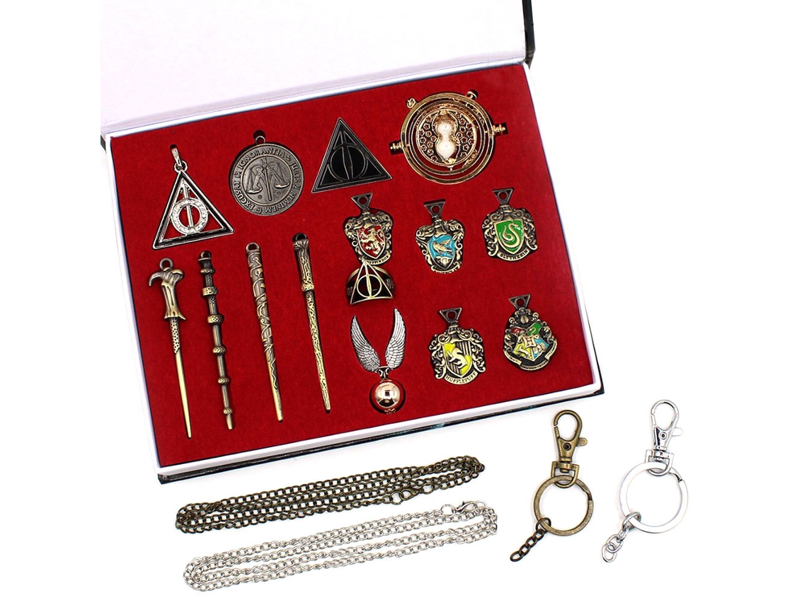 2026-set De Varita Mágica Con Collar Y Llavero Regalo