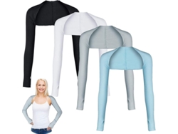 4 Pares De Mangas Para Brazos Con Orificios Para Los Dedos, Protección Solar Y Efecto Refrescante, Para Golf, Conducción, Ciclismo Y Pesca.
