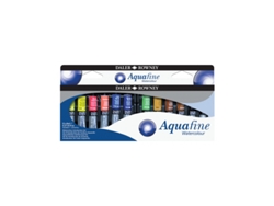 Set 12 Tubos Acuarela Super Fina Aquafine 8 Ml