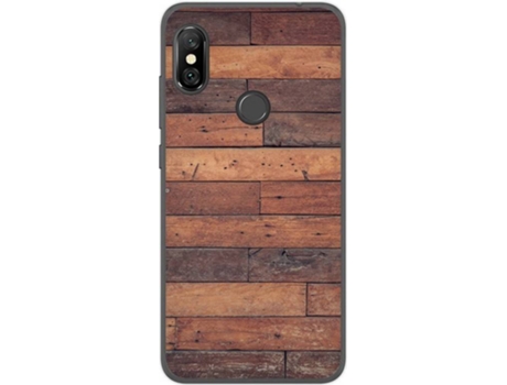 Carcasa Xiaomi Redmi Note 6 Pro TUMUNDOSMARTPHONE Madera 03 Multicolor