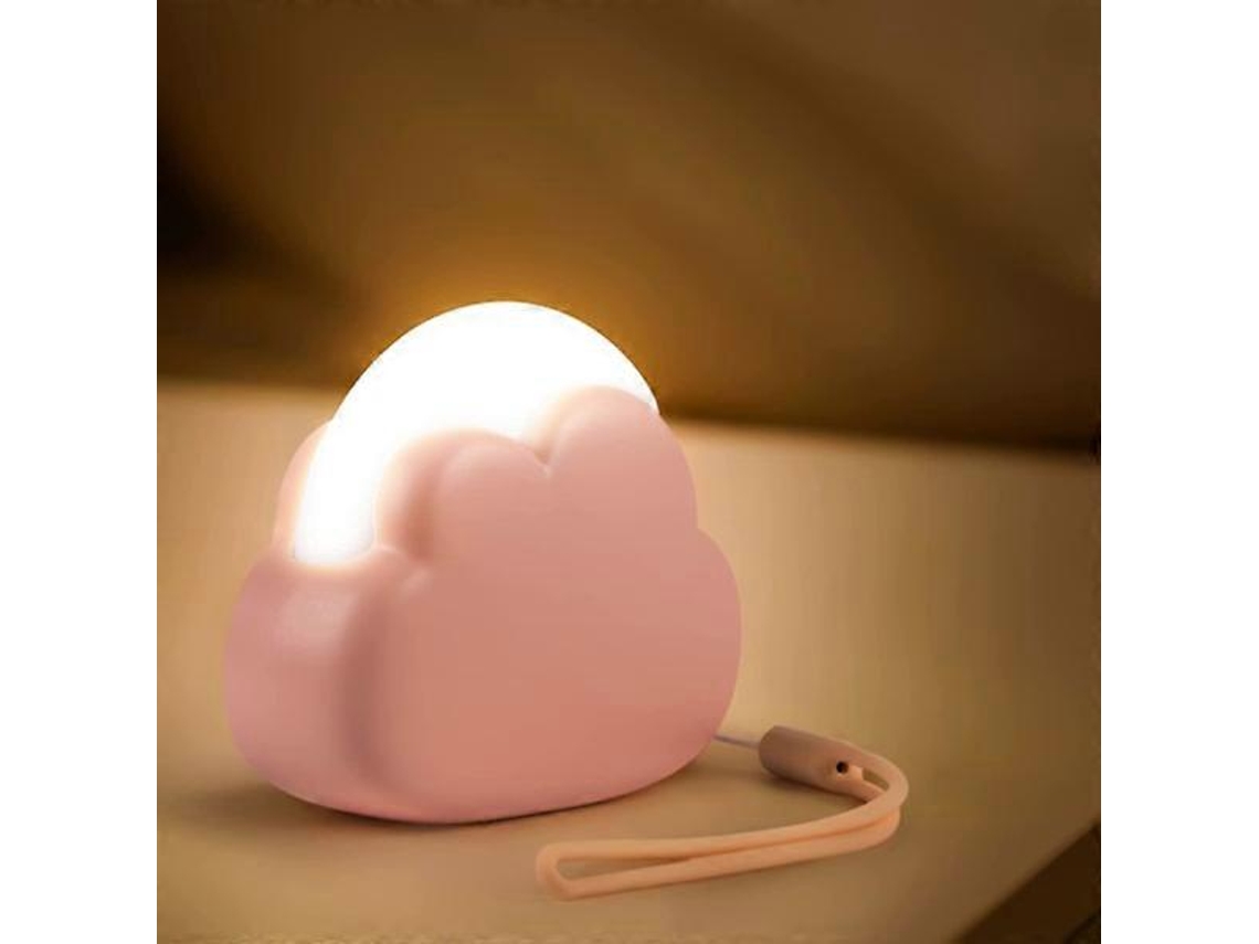 Lámpara de noche Cloud. Luz nocturna LED portátil con intensidad ajustable. Ideal para regalar. Lámpara de noche Rosewell.