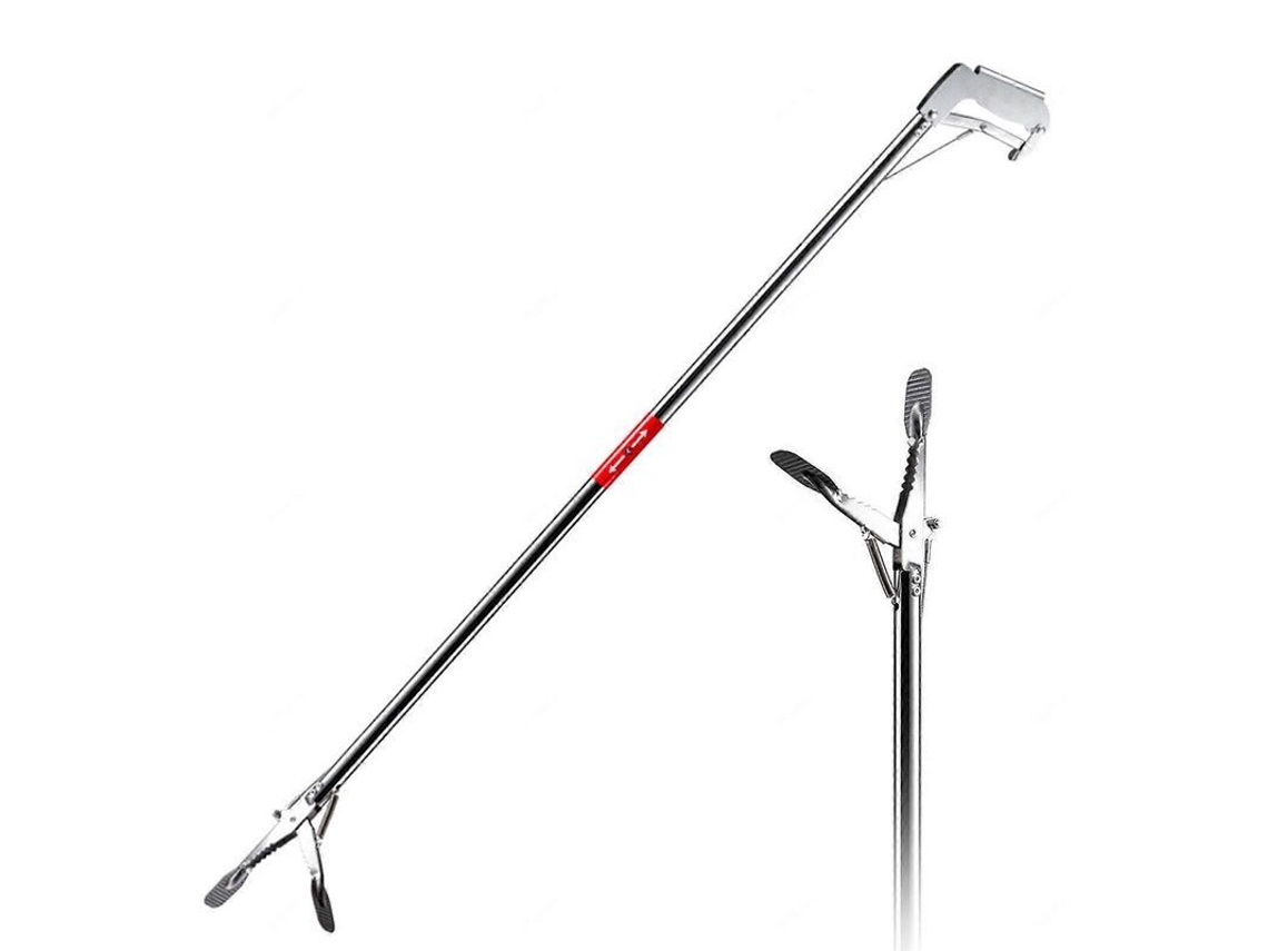 Herramienta De Agarre Plegable De 57 Pulgadas, Resistente Y Extralarga, Con Fuerte Agarre Para Recoger Basura Y Desechos En El Jardín.