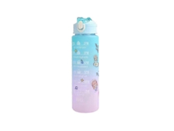 Botella De Agua Deportiva Motivacional, Tetera De Viaje A Prueba De Fugas Para Deportes Al Aire Libre Rosewell