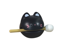 Lindo instrumento de percusión de resina con forma de pez para la calma mental